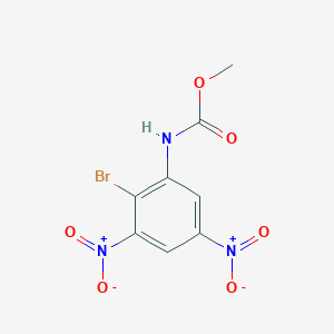 Methyl 2-bromo-3,5-bisnitrophenylcarbamate