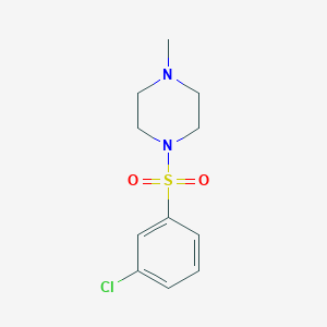 1-(3-Chlorobenzenesulfonyl)-4-methylpiperazine