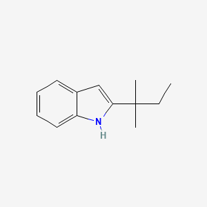 molecular formula C13H17N B2743261 2-(叔-戊基)-1H-吲哚 CAS No. 59321-54-9