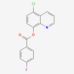 5-Chloroquinolin-8-yl 4-fluorobenzoate