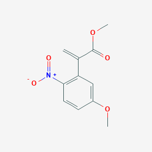 Methyl 2-(5-methoxy-2-nitrophenyl)acrylate