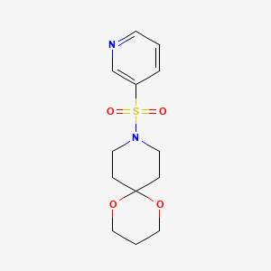 9-(Pyridin-3-ylsulfonyl)-1,5-dioxa-9-azaspiro[5.5]undecane