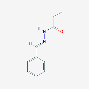 molecular formula C10H12N2O B274337 N'-benzylidenepropanohydrazide 