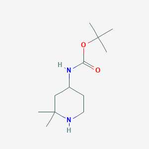 tert-Butyl (2,2-dimethylpiperidin-4-yl)carbamate