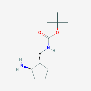 molecular formula C11H22N2O2 B2743431 Chembl4575597 CAS No. 1904085-39-7