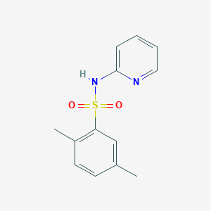 molecular formula C13H14N2O2S B274350 2,5-dimethyl-N-(2-pyridinyl)benzenesulfonamide 