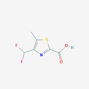 4-(Difluoromethyl)-5-methyl-1,3-thiazole-2-carboxylic acid