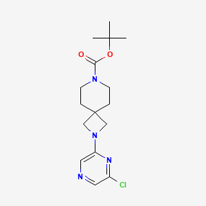 Tert-butyl 2-(6-chloropyrazin-2-yl)-2,7-diazaspiro[3.5]nonane-7-carboxylate
