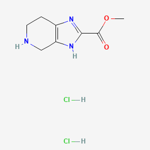 Methyl 4,5,6,7-tetrahydro-1H-imidazo[4,5-c]pyridine-2-carboxylate dihydrochloride
