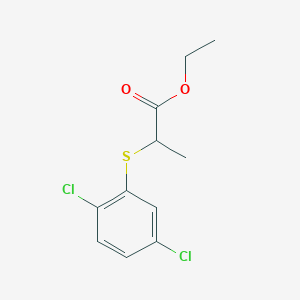 Ethyl 2-((2,5-dichlorophenyl)thio)propanoate
