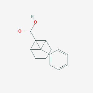 7-Phenyl-tricyclo[4.1.0.0*2,7*]heptane-1-carboxylic acid