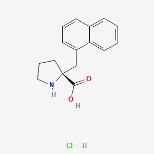 (R)-alpha-(1-naphthalenylmethyl)-proline-HCl