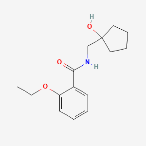 2-ethoxy-N-((1-hydroxycyclopentyl)methyl)benzamide