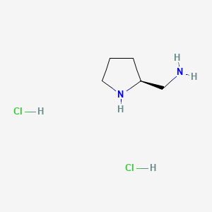 molecular formula C5H14Cl2N2 B2743807 (S)-Pyrrolidin-2-ylmethanamine dihydrochloride CAS No. 103382-84-9; 69500-64-7