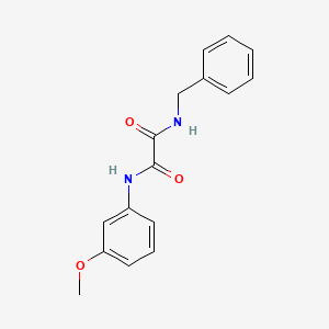 molecular formula C16H16N2O3 B2743820 N-苄基-N'-(3-甲氧基苯基)肟 CAS No. 359447-66-8