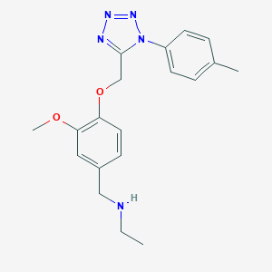 N-(3-methoxy-4-{[1-(4-methylphenyl)-1H-tetrazol-5-yl]methoxy}benzyl)ethanamine