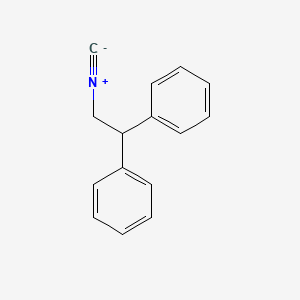 molecular formula C15H13N B2743921 2,2-Diphenylethylisocyanide CAS No. 374081-26-2