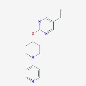 5-Ethyl-2-(1-pyridin-4-ylpiperidin-4-yl)oxypyrimidine