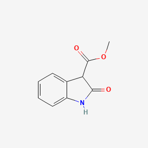 molecular formula C10H9NO3 B2743968 甲基2-氧代-2,3-二氢-1H-吲哚-3-羧酸酯 CAS No. 14750-15-3