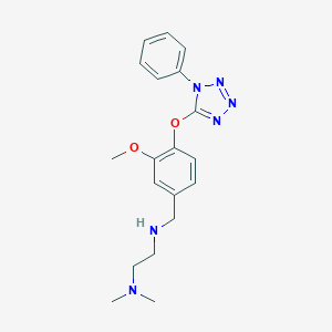 N'-{3-methoxy-4-[(1-phenyl-1H-tetrazol-5-yl)oxy]benzyl}-N,N-dimethylethane-1,2-diamine