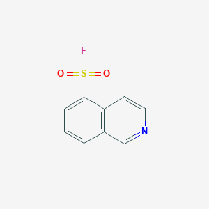 molecular formula C9H6FNO2S B2743993 Isoquinoline-5-sulfonyl fluoride CAS No. 2228823-68-3