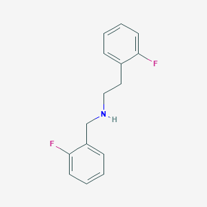 N-(2-fluorobenzyl)-2-(2-fluorophenyl)ethanamine