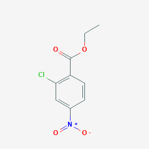 molecular formula C9H8ClNO4 B2744000 Ethyl 2-chloro-4-nitrobenzoate CAS No. 73097-02-6