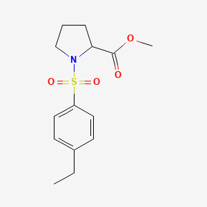 Methyl 1-[(4-ethylphenyl)sulfonyl]prolinate
