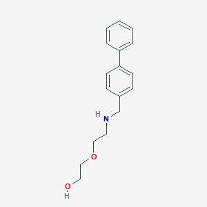 2-{2-[(Biphenyl-4-ylmethyl)amino]ethoxy}ethanol