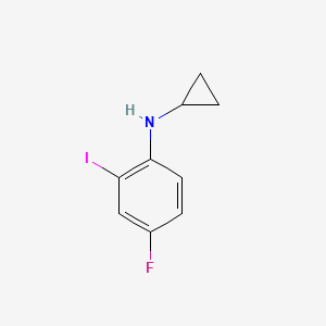 N-Cyclopropyl-4-fluoro-2-iodoaniline