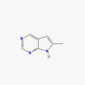 6-Methyl-7H-pyrrolo[2,3-d]pyrimidine
