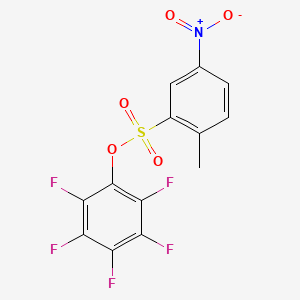 2,3,4,5,6-Pentafluorophenyl 2-methyl-5-nitrobenzenesulfonate