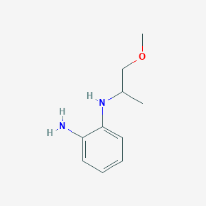 molecular formula C10H16N2O B2744355 N1-(1-methoxypropan-2-yl)benzene-1,2-diamine CAS No. 1027156-38-2
