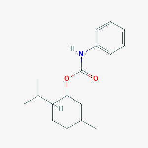 molecular formula C17H25NO2 B274439 2-Isopropyl-5-methylcyclohexyl phenylcarbamate 