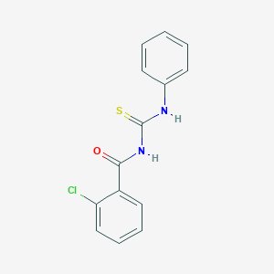 molecular formula C14H11ClN2OS B274440 N-(2-chlorobenzoyl)-N'-phenylthiourea 