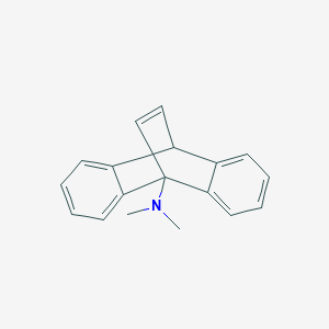 N,N-dimethyltetracyclo[6.6.2.0~2,7~.0~9,14~]hexadeca-2,4,6,9,11,13,15-heptaen-1-amine