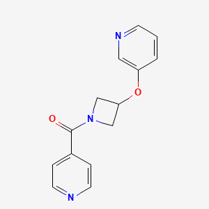 (3-(Pyridin-3-yloxy)azetidin-1-yl)(pyridin-4-yl)methanone