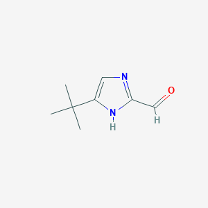 molecular formula C8H12N2O B2744443 4-tert-butyl-1H-imidazole-2-carbaldehyde CAS No. 1339064-78-6