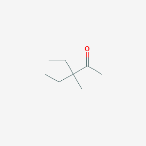 molecular formula C8H16O B027445 3-Ethyl-3-methyl-2-pentanone CAS No. 19780-65-5