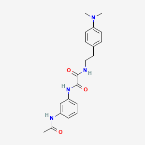 N1-(3-acetamidophenyl)-N2-(4-(dimethylamino)phenethyl)oxalamide