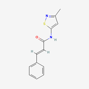 N-(3-methylisothiazol-5-yl)cinnamamide
