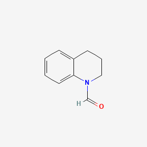 molecular formula C10H11NO B2744686 3,4-dihydroquinoline-1(2H)-carbaldehyde CAS No. 2739-16-4