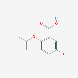 molecular formula C10H11FO3 B2744951 5-Fluoro-2-isopropoxybenzoic acid CAS No. 1096786-64-9