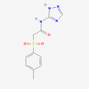 2-[(4-methylphenyl)sulfonyl]-N-(1H-1,2,4-triazol-3-yl)acetamide