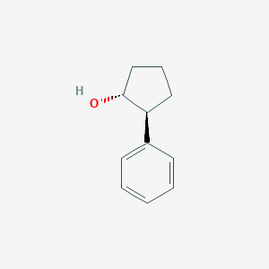 molecular formula C11H14O B2745093 trans-2-Phenyl-cyclopentanol CAS No. 343852-60-8; 38805-90-2