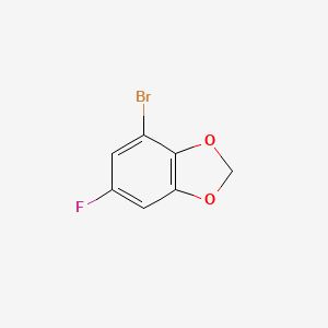 4-Bromo-6-fluoro-1,3-dioxaindane