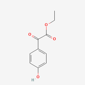 molecular formula C10H10O4 B2745312 Ethyl 2-(4-hydroxyphenyl)-2-oxoacetate CAS No. 70080-54-5