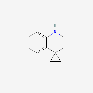 molecular formula C11H13N B2745334 2',3'-dihydro-1'H-spiro[cyclopropane-1,4'-quinoline] CAS No. 1304598-29-5