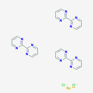 molecular formula C24H18N12Ru B2745356 [Ru(bpm)3][Cl]2, AldrichCPR CAS No. 65034-88-0