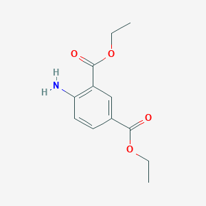 molecular formula C12H15NO4 B2745361 Diethyl 4-aminoisophthalate CAS No. 64018-94-6